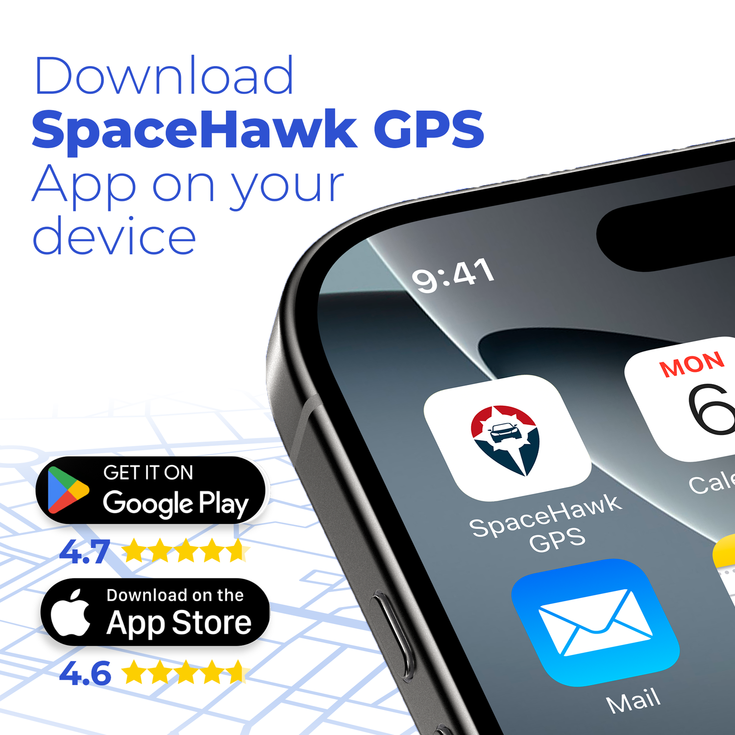 SpaceHawk GPS Tracking App