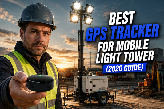 Best GPS Tracker for Mobile Light Tower (2026 Guide)