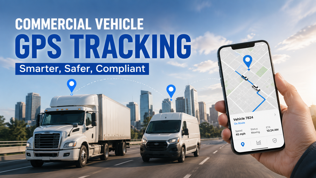 Commercial Vehicle GPS Tracking |Smarter, Safer, Compliant