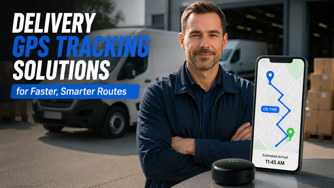 Delivery GPS Tracking Solutions for Trucks, Vans & Delivery Fleets