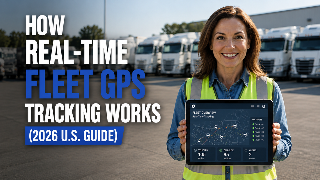 How Real-Time Fleet GPS Tracking Works (2026 U.S. Guide)
