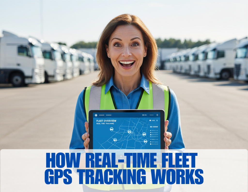 How Real-Time Fleet GPS Tracking Works