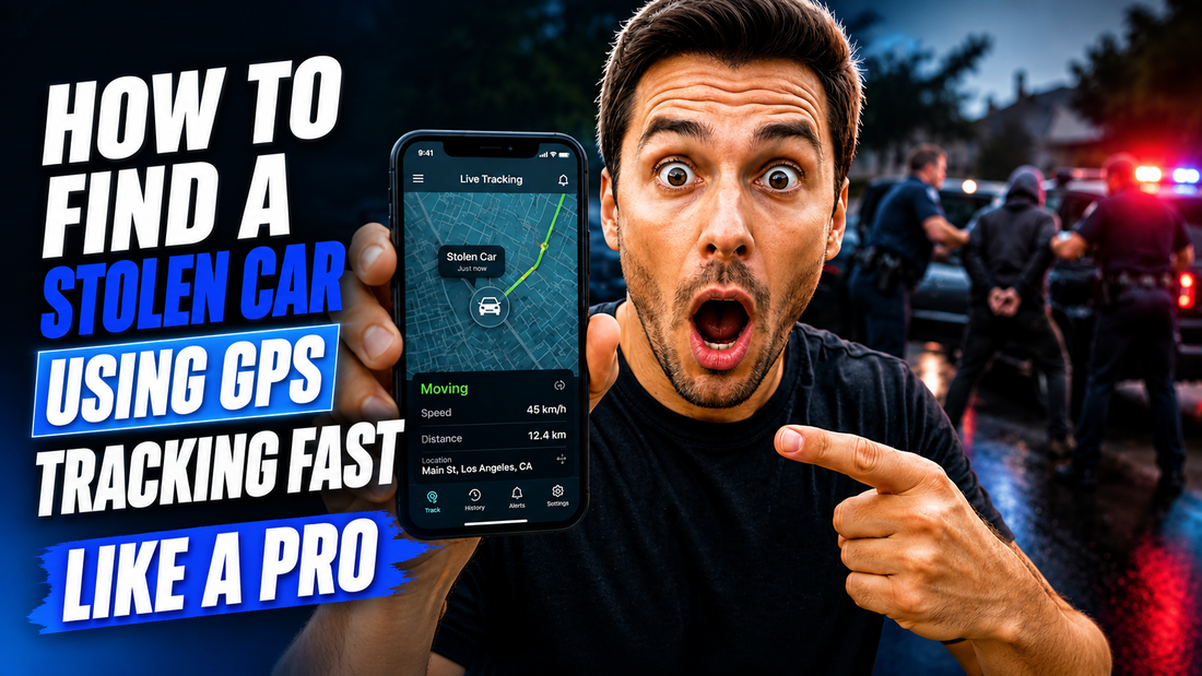 How to Find a Stolen Car Using GPS Tracking Fast Like a Pro
