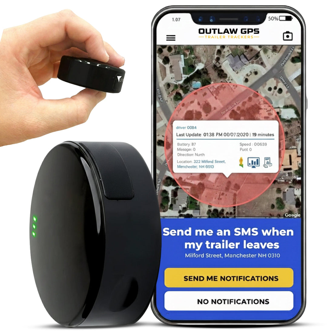 Mini GPS Tracker Device For Car