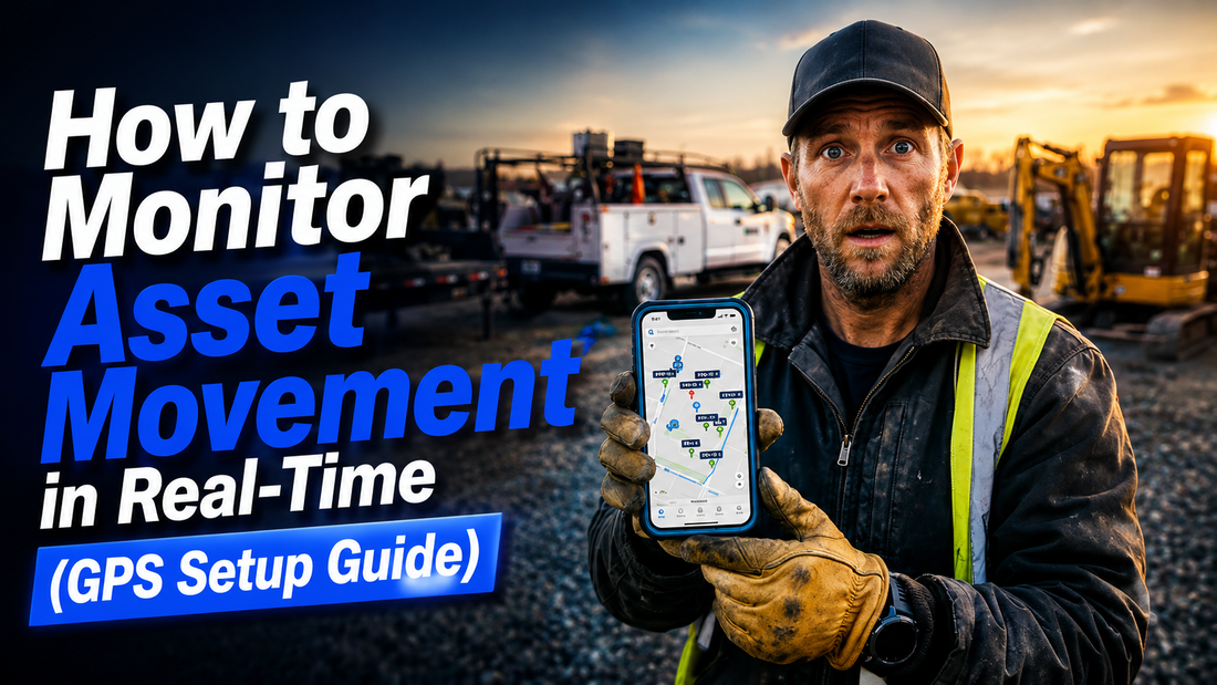 How to Monitor Asset Movement in Real-Time (GPS Setup Guide)