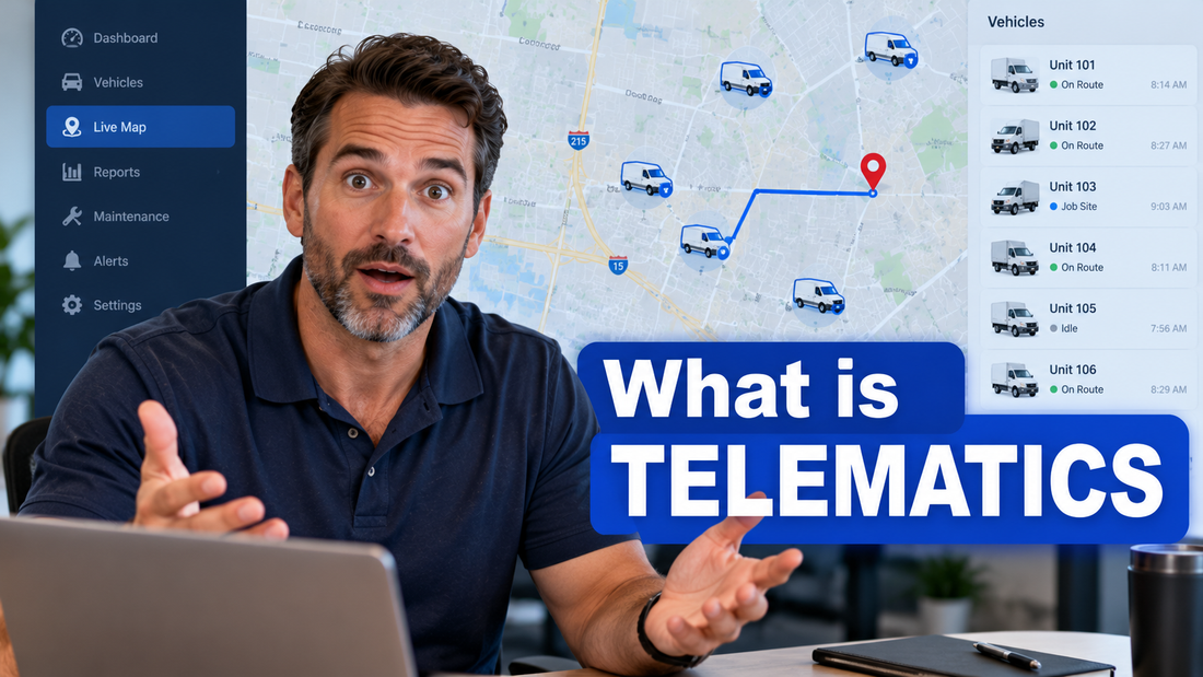 What Is Telematics: Fleet GPS Telematics
