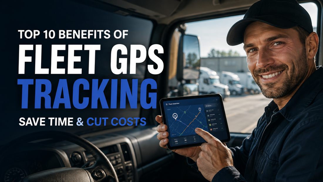 Top 10 Benefits of Fleet GPS Tracking: Save Time & Cut Costs