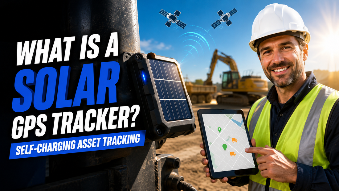 What Is a Solar GPS Tracker? | Self-Charging Asset Tracking
