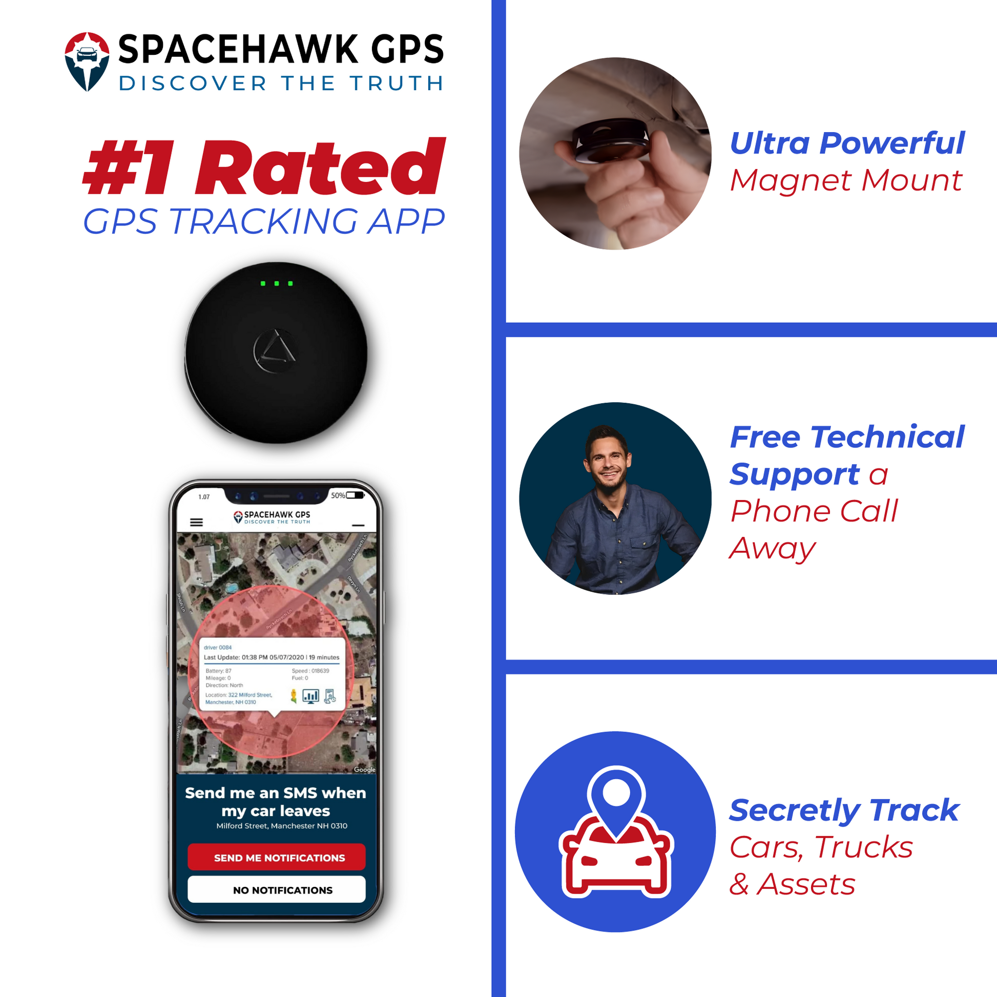 SpaceHawk GPS Tracking Device