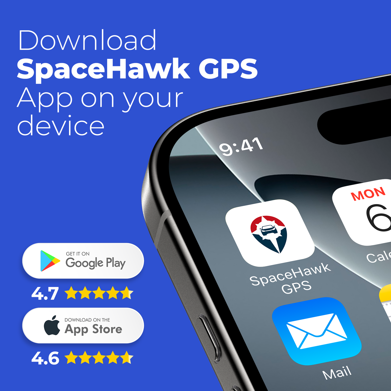 SpaceHawk GPS Tracking Mobile App